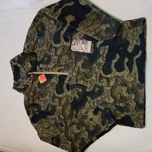 Billabong A/Div Boundary Burkard Mock Half-Zip Fleece Men's Large